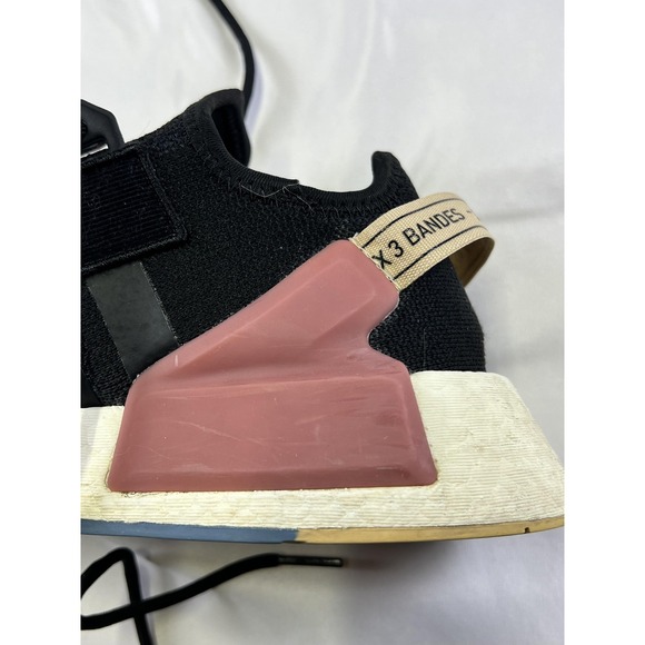 Adidas NMD_R1 V2 Shoes Mens Size 7 Black Tan Boost Casual Sneaker GZ2573 NMD main image 8